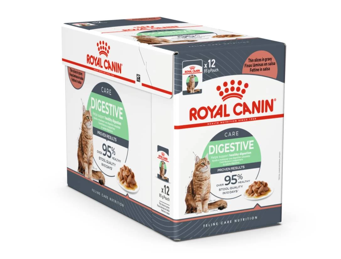 Royal Canin Digestive Care En Sauce Pour Chat 12 Sachets De 85g 6 Royal Canin Digestive Care En Sauce Pour Chat 12 Sachets De 85g – Image 4