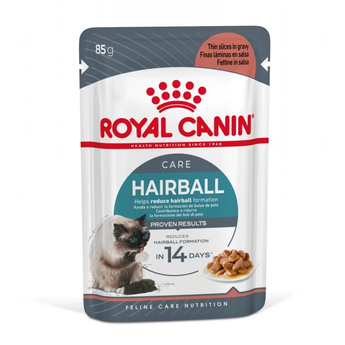 Royal Canin Hairball Care En Sauce Pour Chat 12 Sachets De 85g 3 Royal Canin Hairball Care En Sauce Pour Chat 12 Sachets De 85g