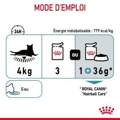 Royal Canin Hairball Care En Sauce Pour Chat 12 Sachets De 85g 24 Royal Canin Hairball Care En Sauce Pour Chat 12 Sachets De 85g -Royal Canin Royal Canin Hairball Care Gravy Chat FR 10