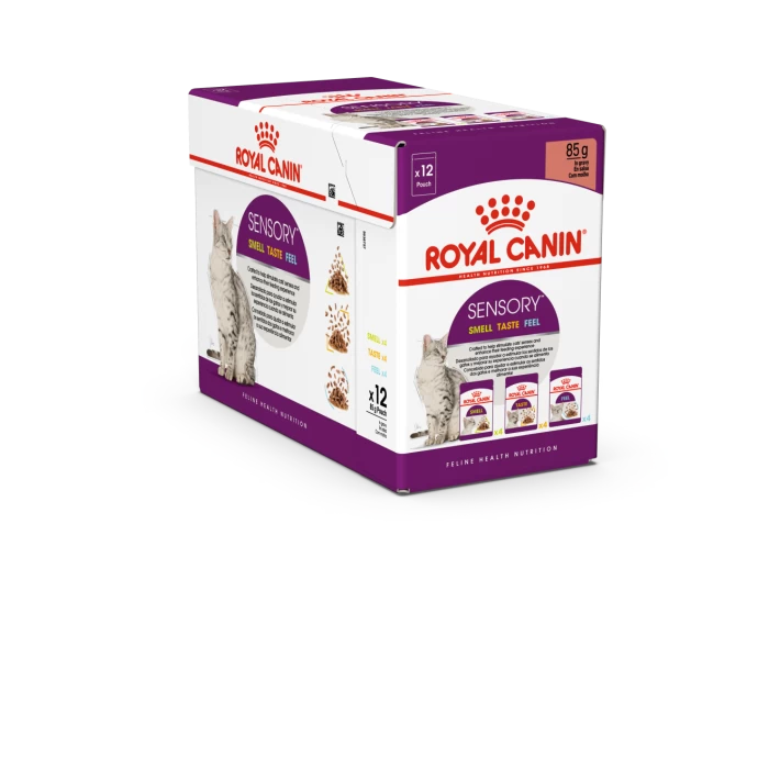 Royal Canin - Sensory Multipack En Sauce Pour Eveiller Les Sens De Votre Chat - 12 X 85g 3 Royal Canin - Sensory Multipack En Sauce Pour Eveiller Les Sens De Votre Chat - 12 X 85g