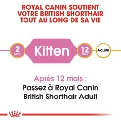 ROYAL CANIN British Shorthair Kitten 400g X2 -Royal Canin fre pl ROYAL CANIN British Shorthair Kitten 400g x2 30593 4