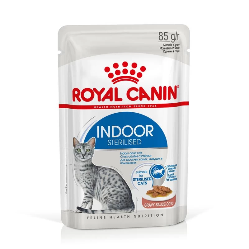 ROYAL CANIN Indoor Sterilised Sauce 12x85g 4 ROYAL CANIN Indoor Sterilised Sauce 12x85g – Image 2