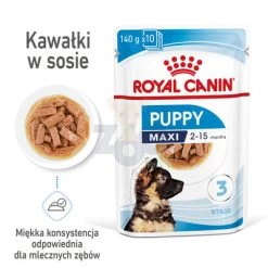 ROYAL CANIN Maxi Puppy 10x140g -Royal Canin fre pl ROYAL CANIN Maxi Puppy 10x140g 9822 3