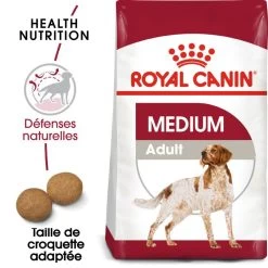 ROYAL CANIN Medium Adult 15kg + Surprise Gratuite Pour Votre Chien