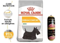 ROYAL CANIN Mini Dermacomfort 8kg + Hector Gratuit