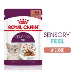 ROYAL CANIN Sensory Feel Aliments Humides, Morceaux En Sauce 12x85g -Royal Canin fre pl ROYAL CANIN Sensory Feel aliments humides morceaux en sauce 12x85g 25359 3