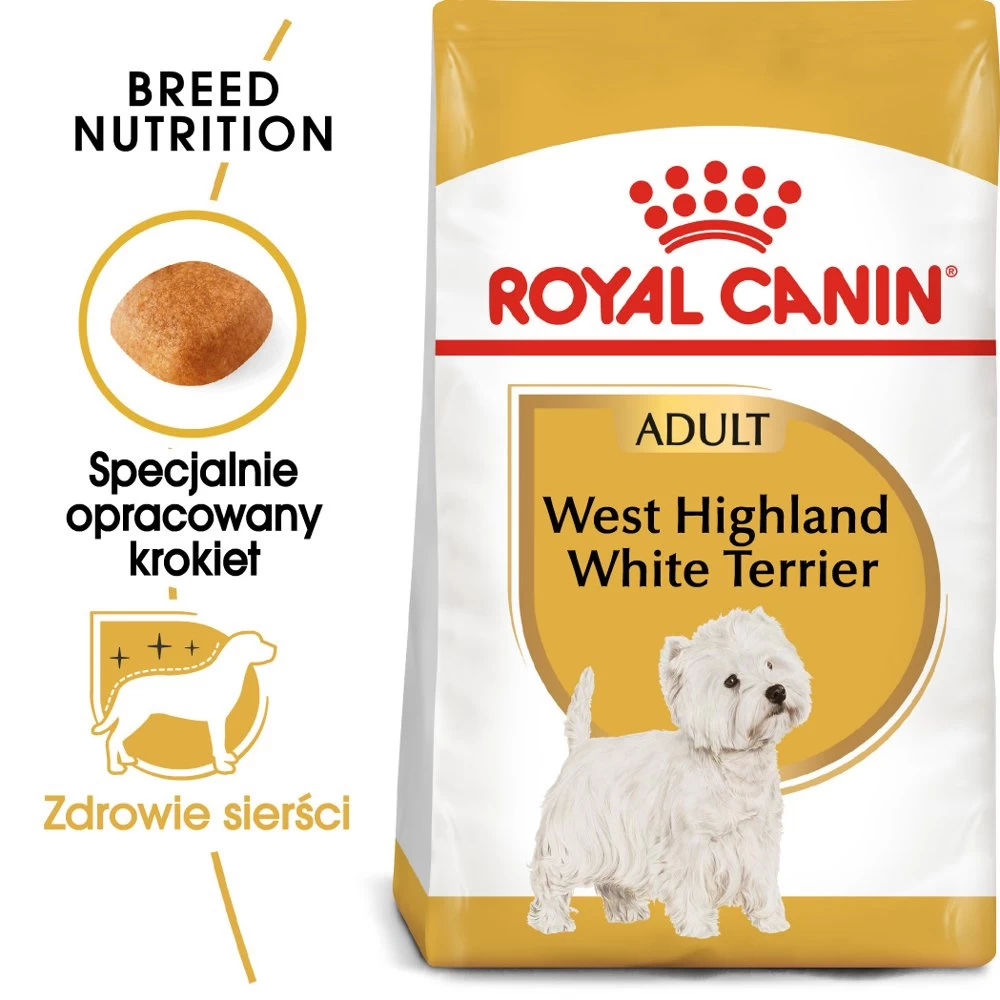 ROYAL CANIN West Highland White Terrier Adult 3kg + ORIJEN Original Chien 340g GRATUIT 5 ROYAL CANIN West Highland White Terrier Adult 3kg + ORIJEN Original Chien 340g GRATUIT – Image 3