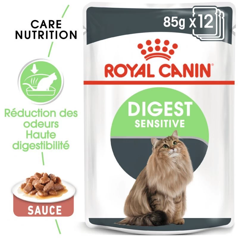 Royal Canin Digest Sensitive 12x85g 3 Royal Canin Digest Sensitive 12x85g