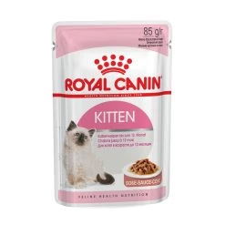 Royal Canin Kitten Sachet - Emincé En Sauce -Royal Canin royal canin kitten sauce pour chaton royal canin