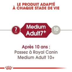 Royal Canin Medium Adult 7+ Pour Chien 15kg -Royal Canin royal canin medium adult medium adult 4