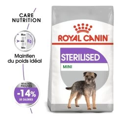 Royal Canin Sterilised Mini Adult Pour Chien 8kg -Royal Canin royal canin mini sterilised croquettes pour chien mini sterilised 1 2